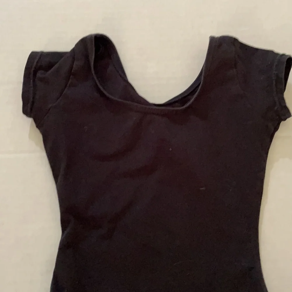 Capezio black leotard